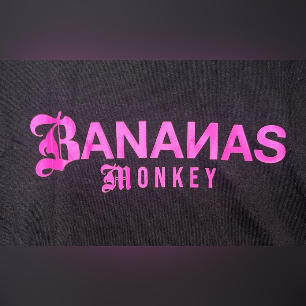 🐒 NWT! Bananas Monkey x Paisley Bros Tshirt - Picture 4 of 8
